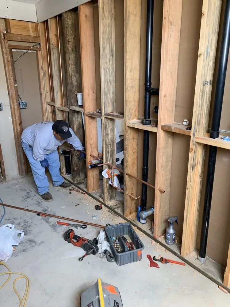 Commercial rough-in plumbing for Water Heater Replacement in Walnut Hills Estates